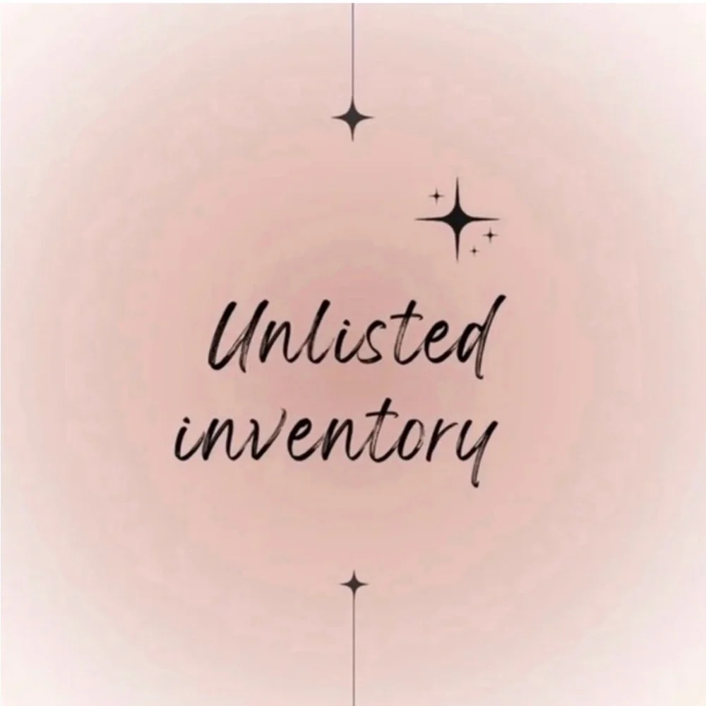 Unlisted Inventory for Live Posh show!
